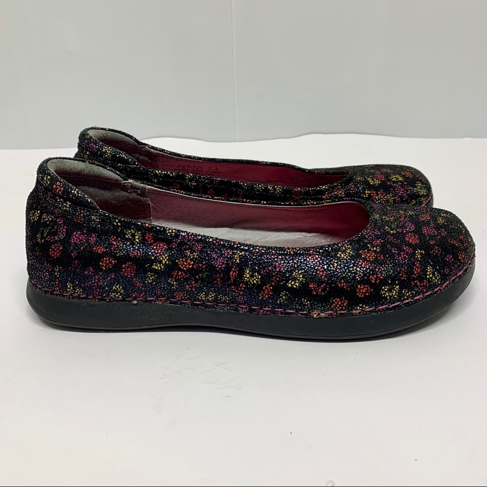 ALEGRIA DITZY DO PETAL BALLET SLIP-ON MULTICOLOR